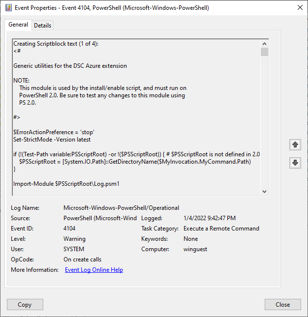 /azure-persistence-azure-policy-guest-configuration/images/Event-MicrosoftWindowsPowerShellOperational-4104.png /azure-persistence-azure-policy-guest-configuration/images/Event-MicrosoftWindowsPowerShellOperational-4104.png