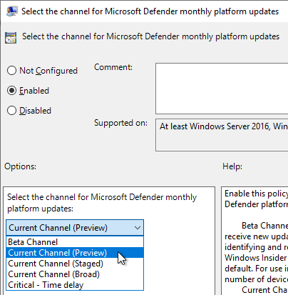Platform update settings /en/gradual-rollout-process-microsoft-defender/images/GPO_PlatformUpdate.png