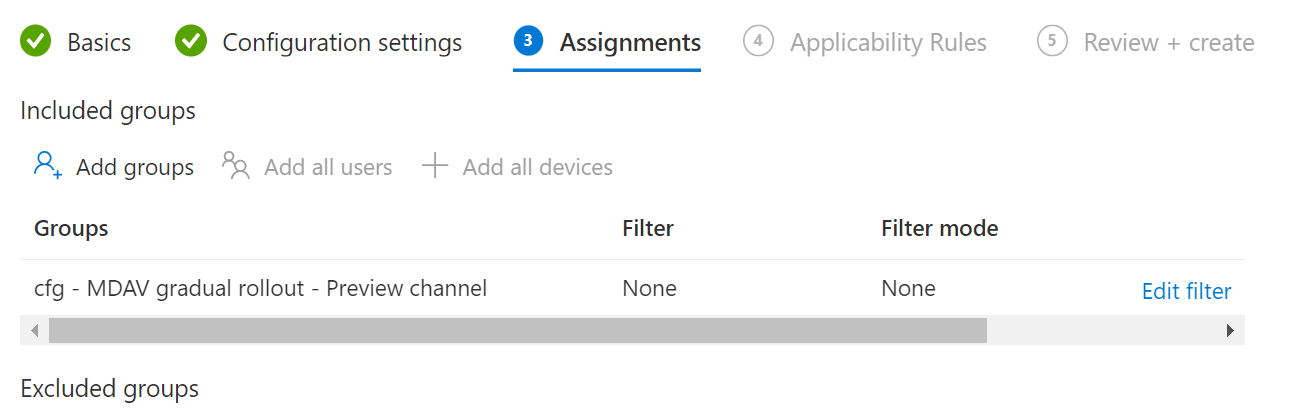 Assign the Entra ID (Azure AD) device group /en/gradual-rollout-process-microsoft-defender/images/Intune_AssignGroup.png