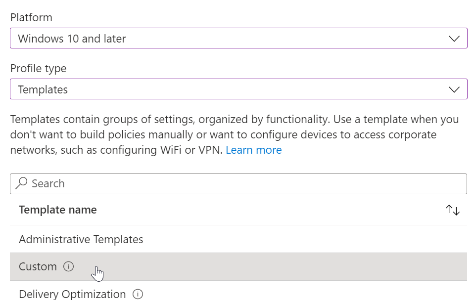 Create a custom template /en/gradual-rollout-process-microsoft-defender/images/Intune_CreateCustomTemplate.png