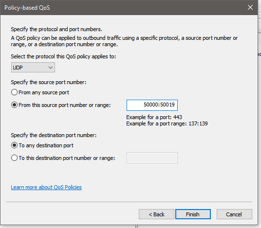 UDP Source Ports /en/optimize-your-microsoft-teams-traffic-with-qos-on-a-unifi-usg/images/SetupGPO_5_SpecifySrcUDPPorts.png