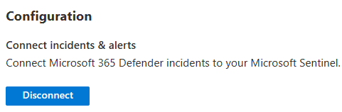 The M365 Defender connector is enabled /integrate-mdi-health-alerts-microsoft-sentinel/images/ConnectorEnabled.png
